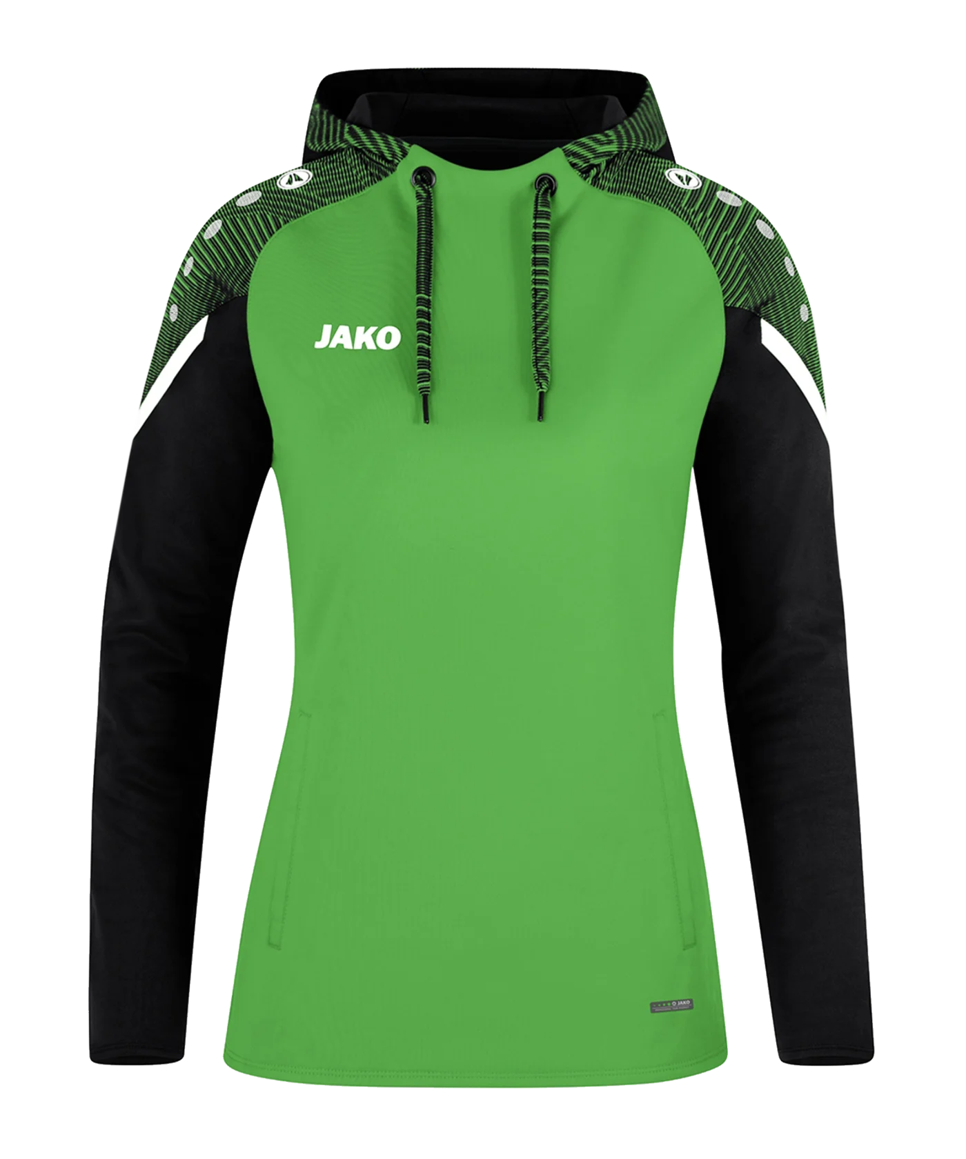JAKO Performance Hoody Damen Grün Schwarz F221