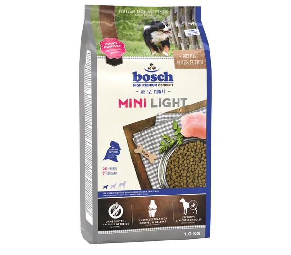bosch Trockenfutter für Hunde Mini Light