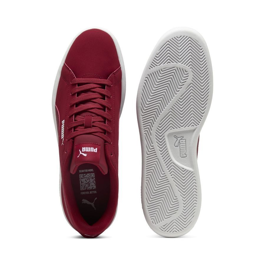 PUMA Smash 3.0 Chaussures - Rouge/Blanc