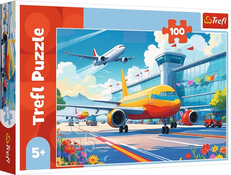 Trefl - Koning van het Luchtruim - Puzzel - 100 Stukjes - Vliegtuigen