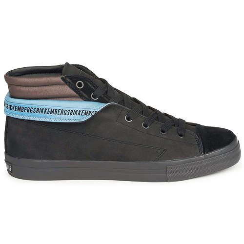 Bikkembergs - PLUS MID SUEDE - Noir