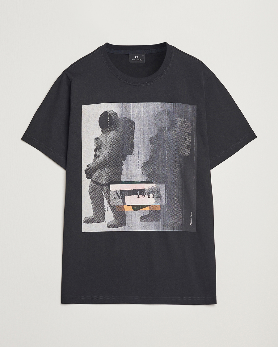 PS Paul Smith Astronaut Crew Neck T-Shirt Black