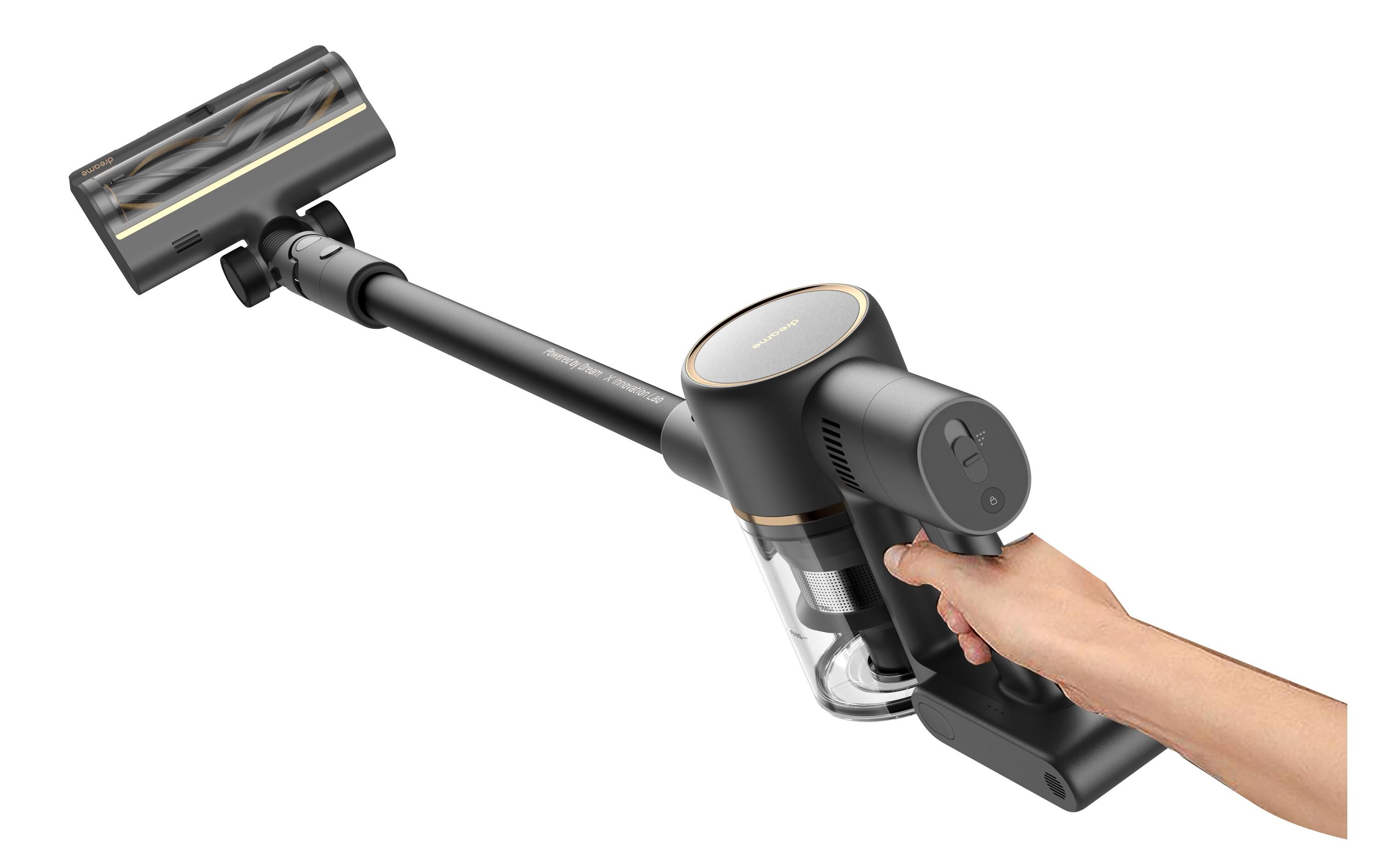 Akku-Hand- und Stielsauger R10 Pro Schwarz<br>Kabelloser Staubsauger