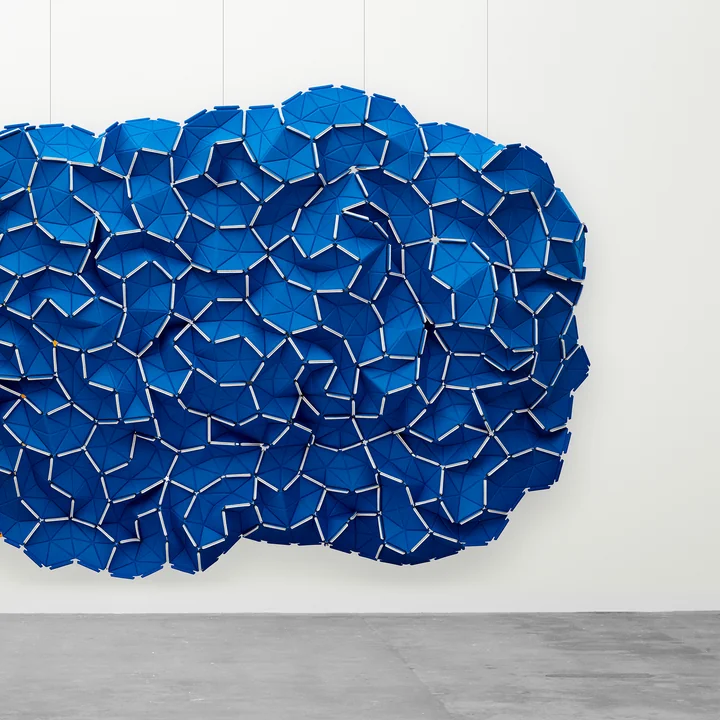 Kvadrat - Clouds 8er-Set, Divina Melange 120 (meliertes grau) / Divina 106 (weiss)