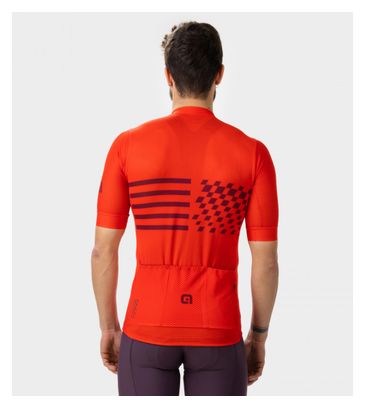 Maillot Manches Courtes Alé Play Rouge