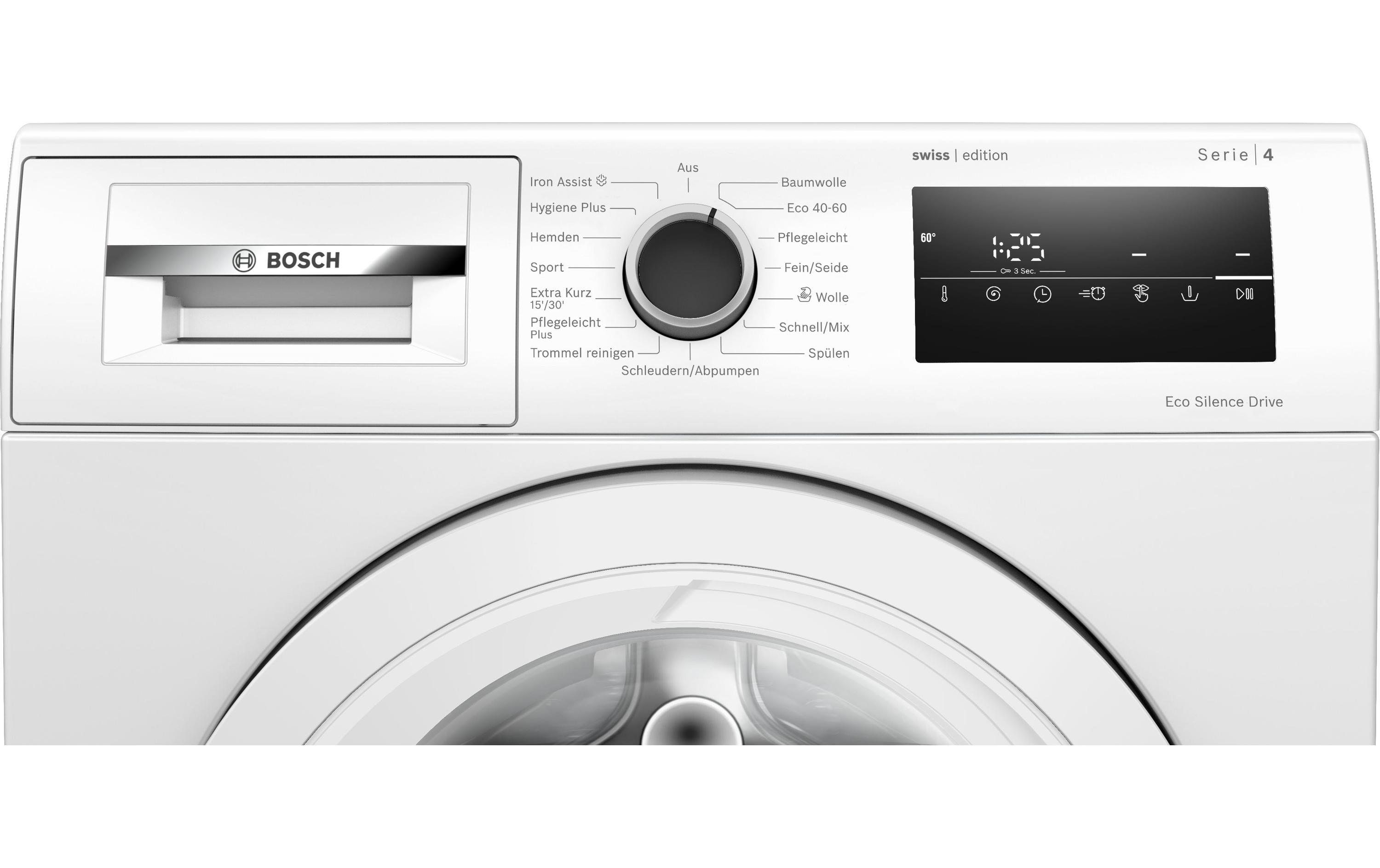 Waschmaschine WAN28243CH Links<br>Frontloader mit 8 kg Ladekapazität
