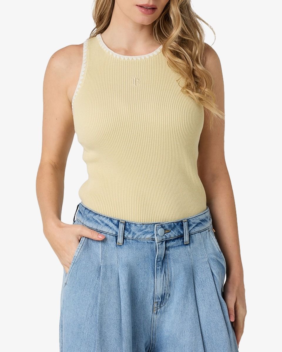 Ibana Timora Geel Dames Tanktop