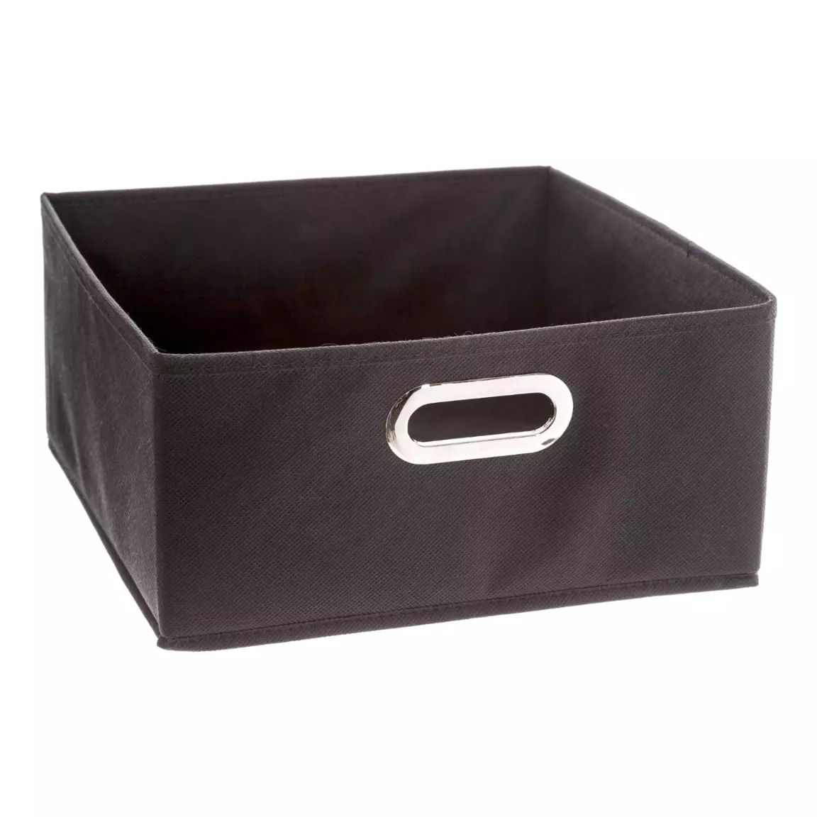 Panier de rangement (31 x 15 cm) Helena Gris anthracite