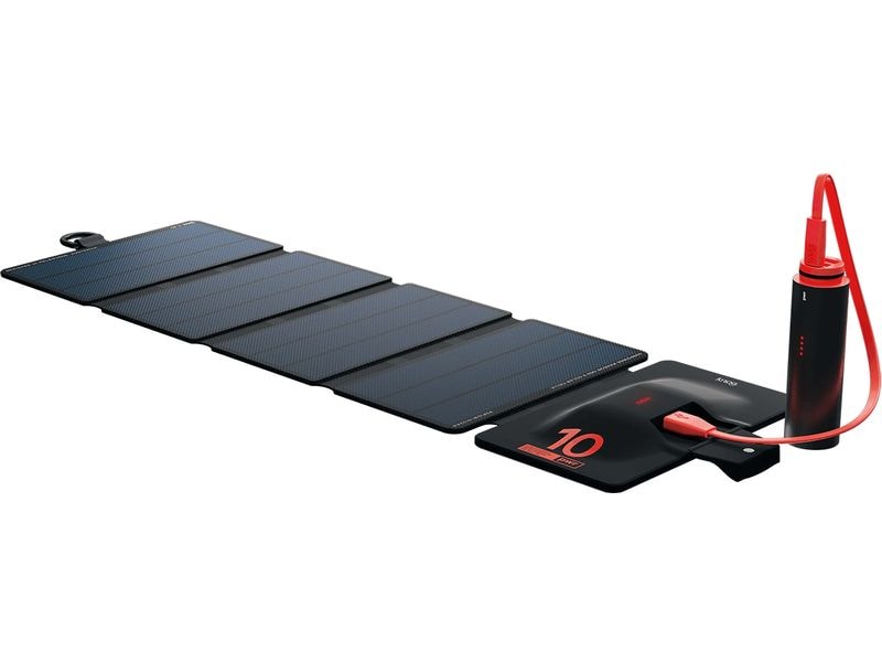 knog. Solarpanel 10 W, IP65 Portables und zusammenfaltbares Solarmodul