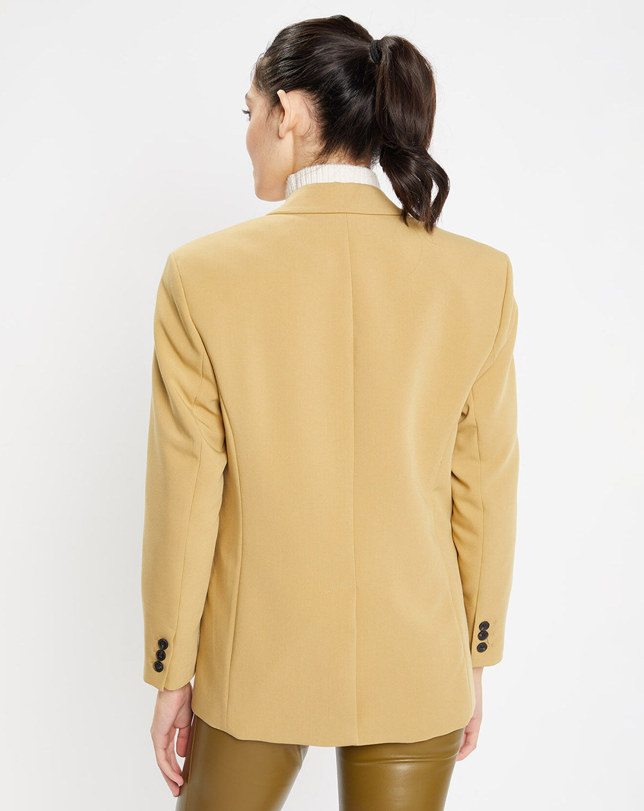 Galeries Lafayette Veste Paul kaki clair