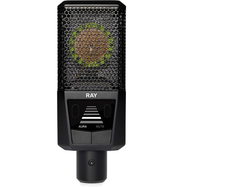 Lewitt Kondensatormikrofon Ray XLR-Mikrofon mit Autofokus für Sprache und Mute by Distance