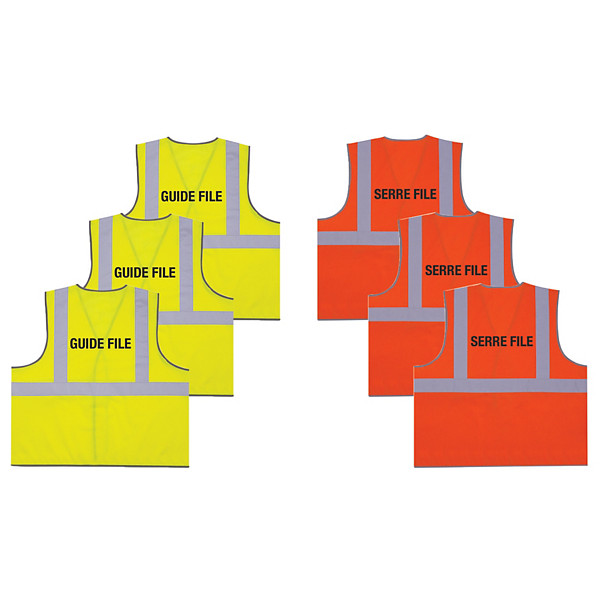 Kit gilets guide file / serre file