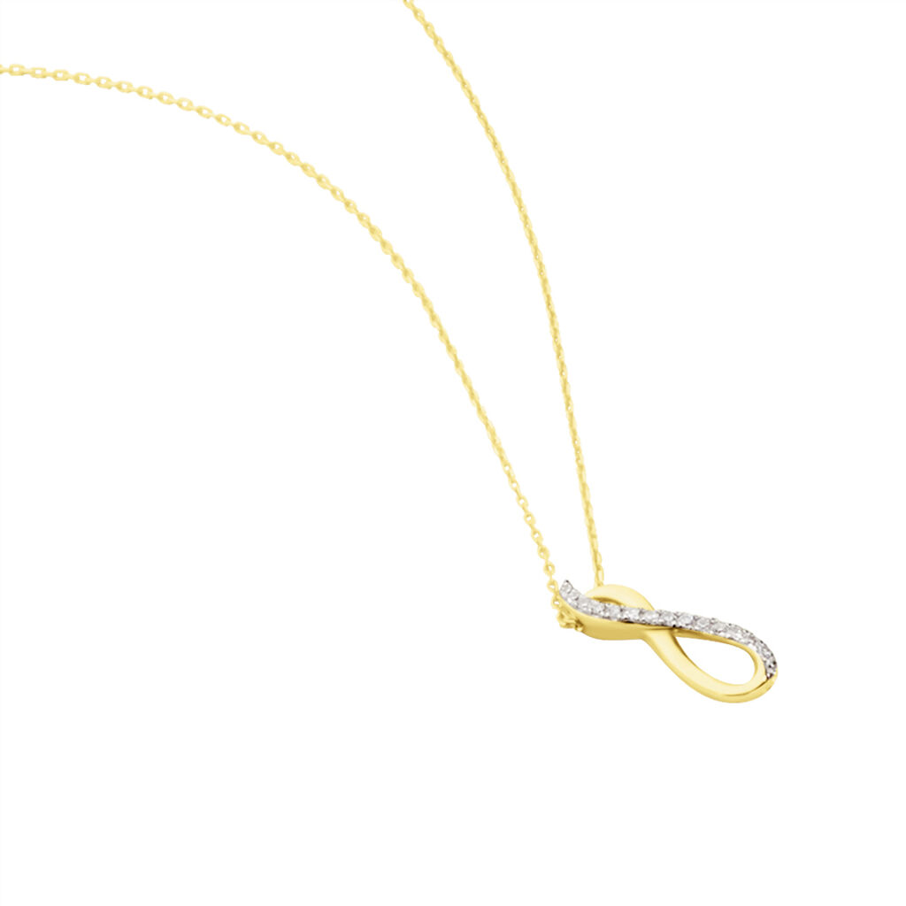 Collier Osanna Or Jaune Diamants
