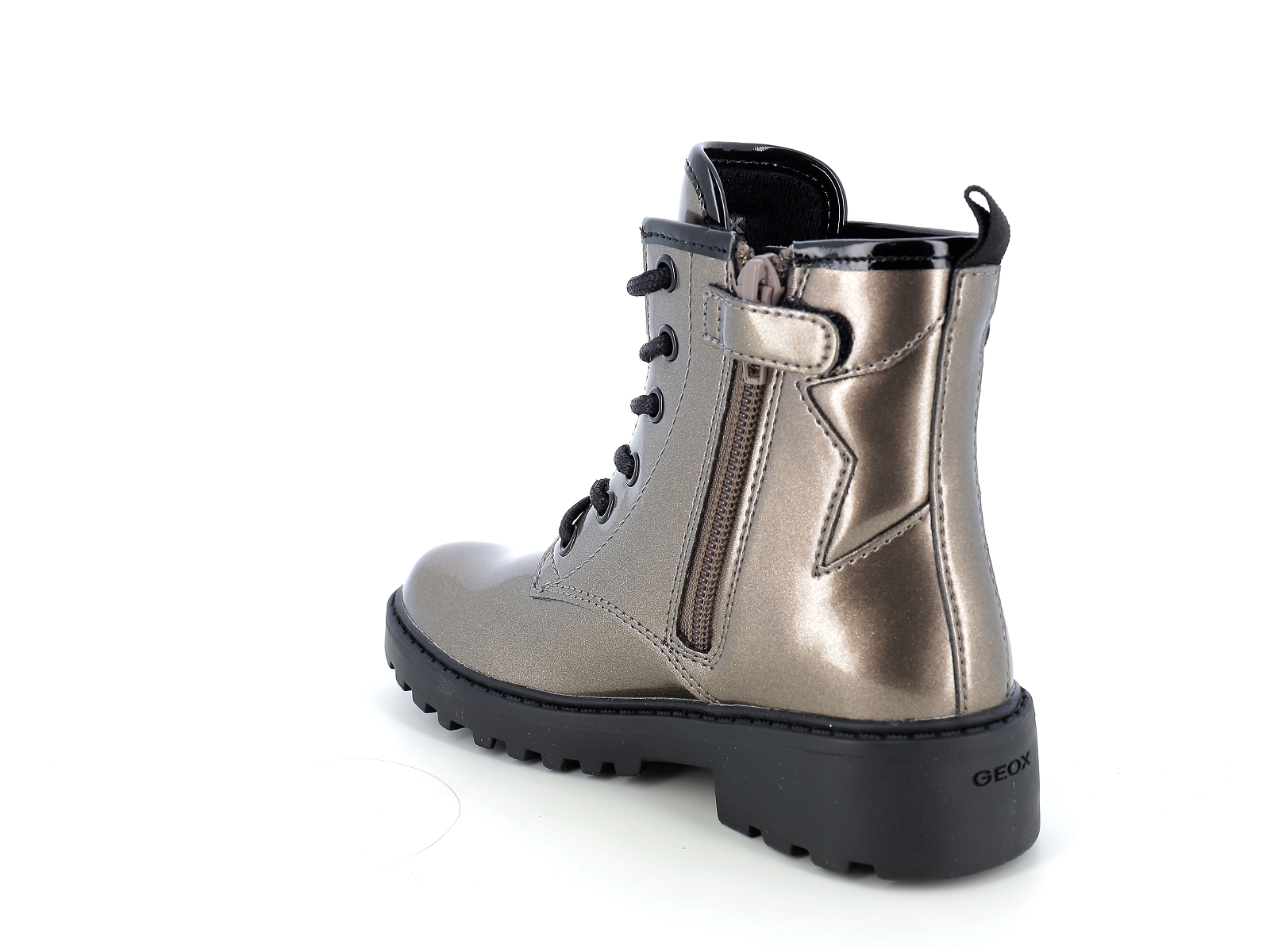 Geox-J CASEY FILLE J9420G Vernis Bronze