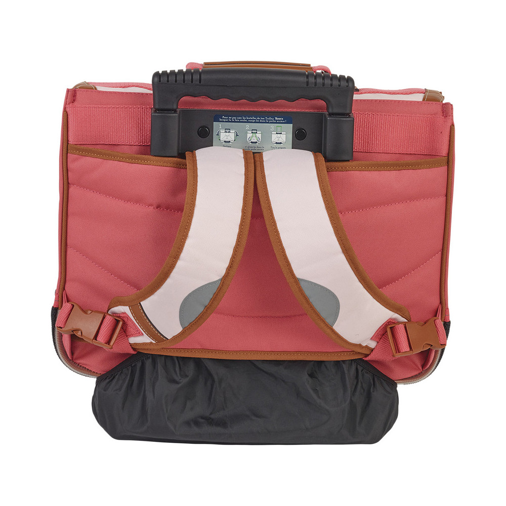 Cartable trolley Adriana rose