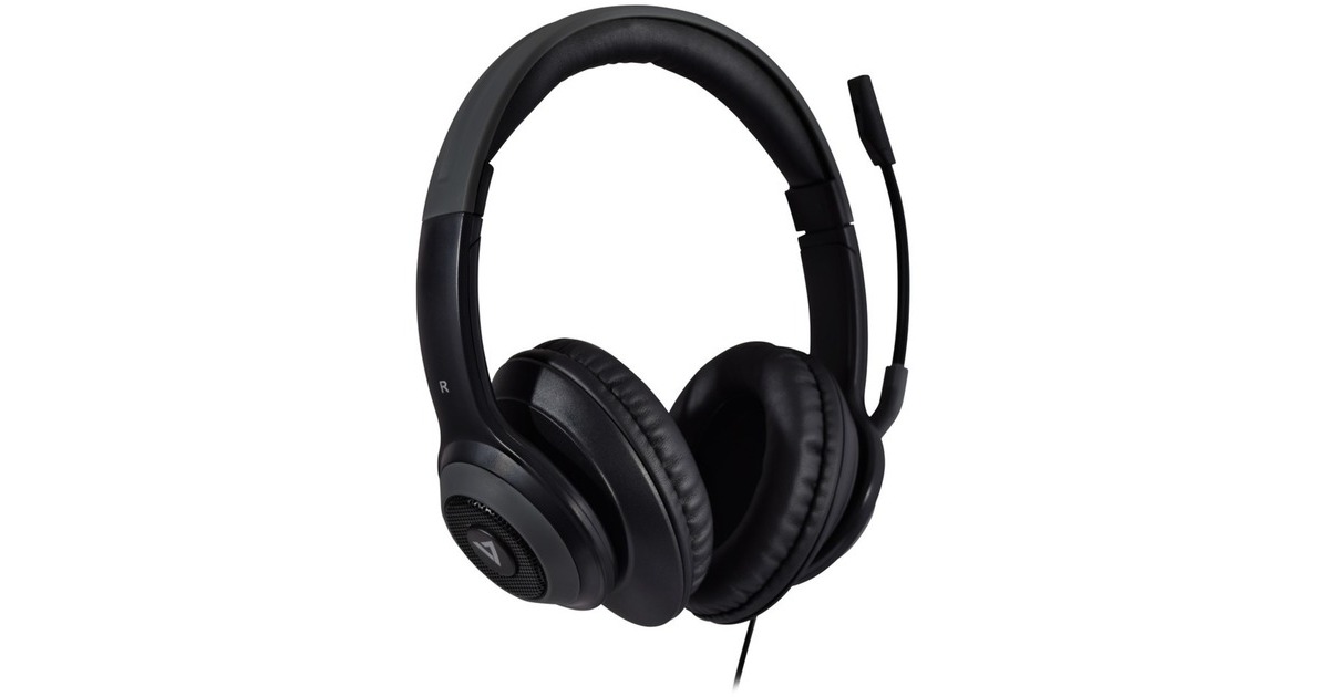 V7HC701 Premium Stereo Headset over-ear   (Zwart)