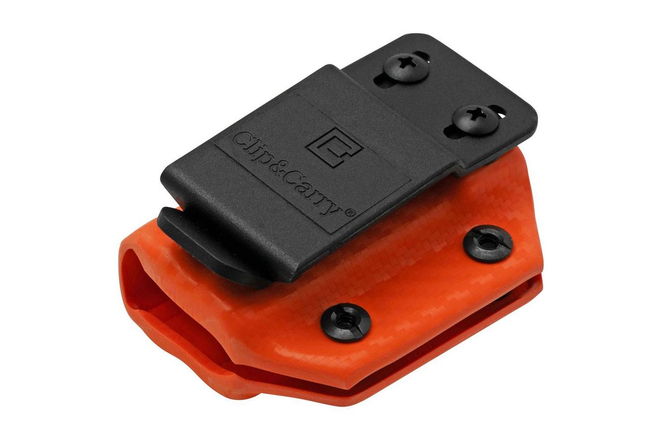Clip And Carry Kydex Sheath Leatherman Charge Plus, Carbon Fiber Orange LCHARGE-CF-ORNG riemholster