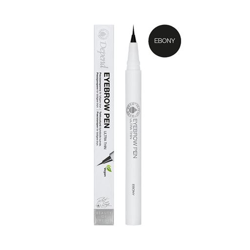 Depend Ultra Thin Eyebrow Pen, 4980 Ebony