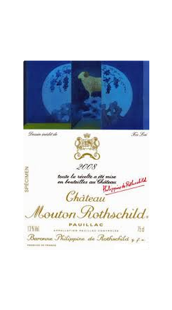 Château Mouton Rothschild 1er Grand Cru Classé 2008 Pauillac Rouge