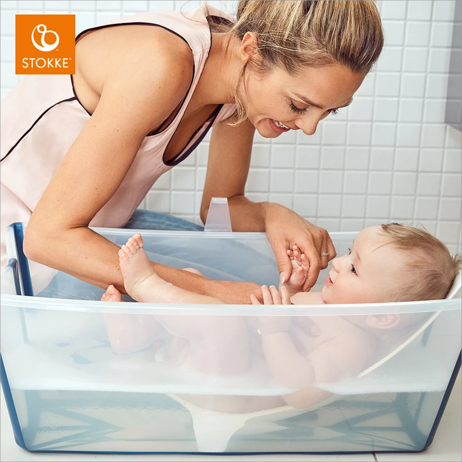 STOKKE® Badewanne Flexi Bath™ Set blau