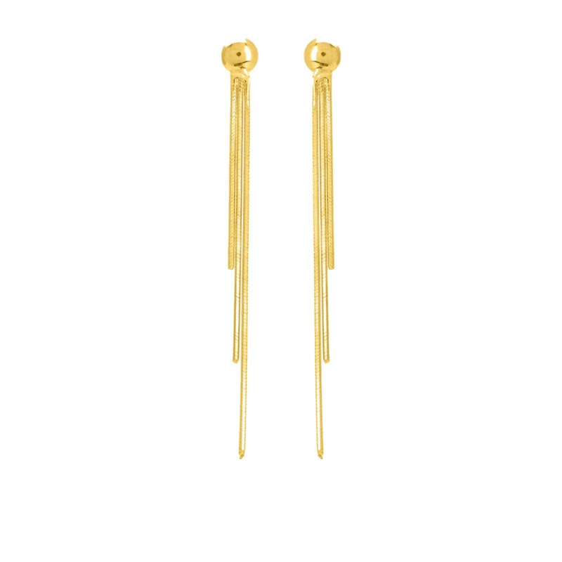 Boucles d'oreilles Femme pendantes - Or 18 Carats