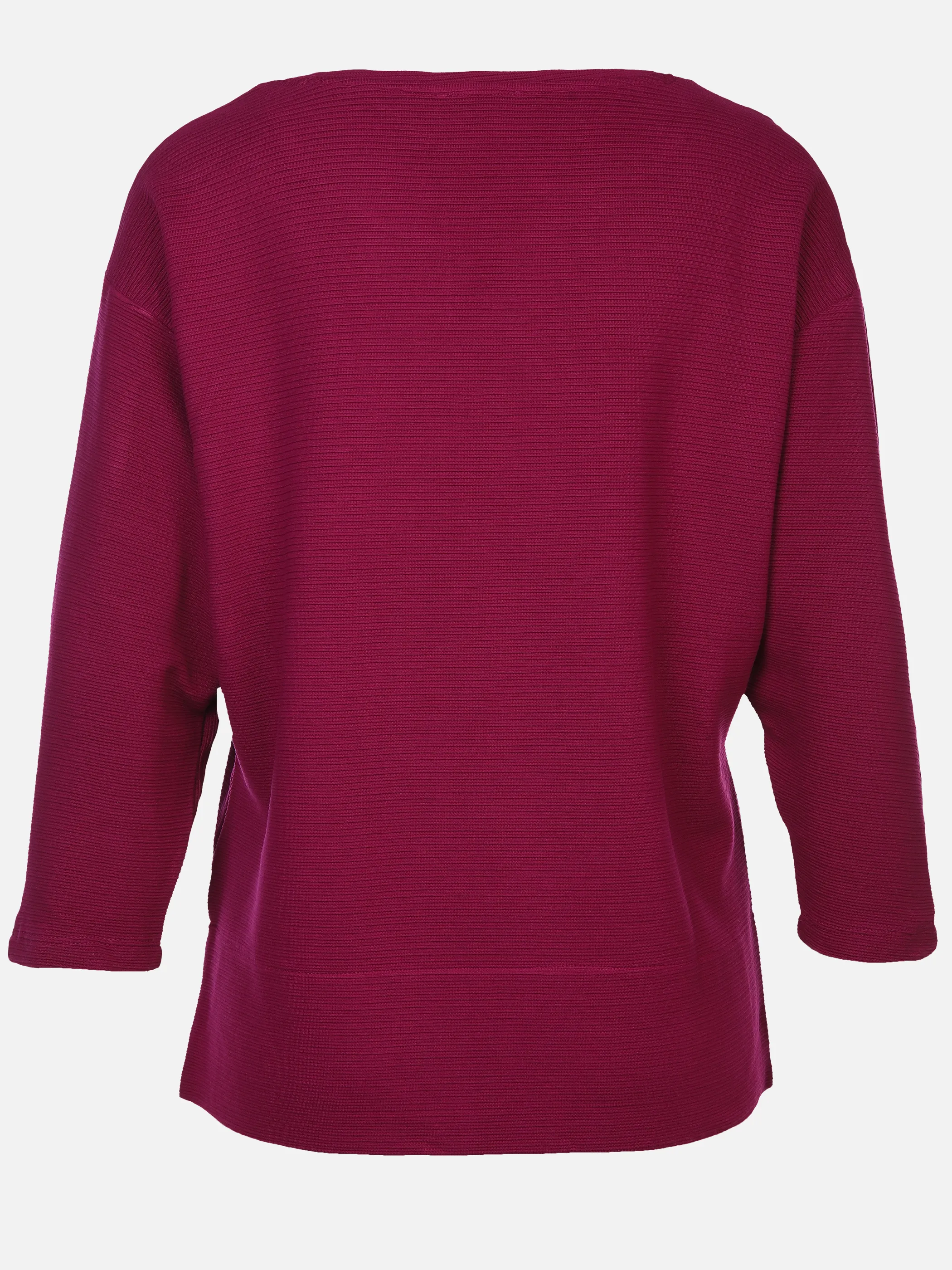 Damen Ottoman Shirt in Ripp-Optik