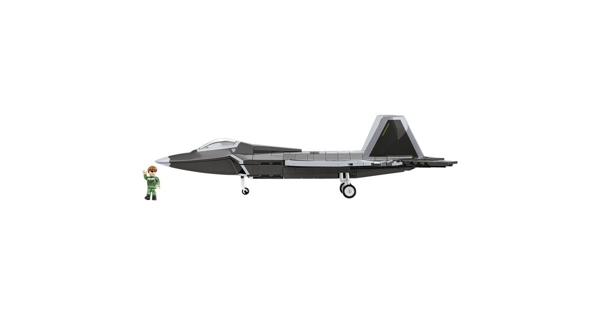 COBIArmed Forces - Lockheed F-22 Raptor Constructiespeelgoed  (Schaal 1:48)