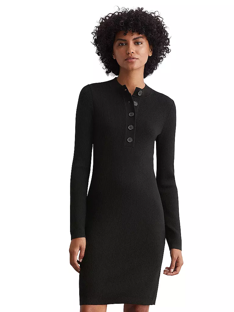 MARC O'POLO Midikleid schwarz