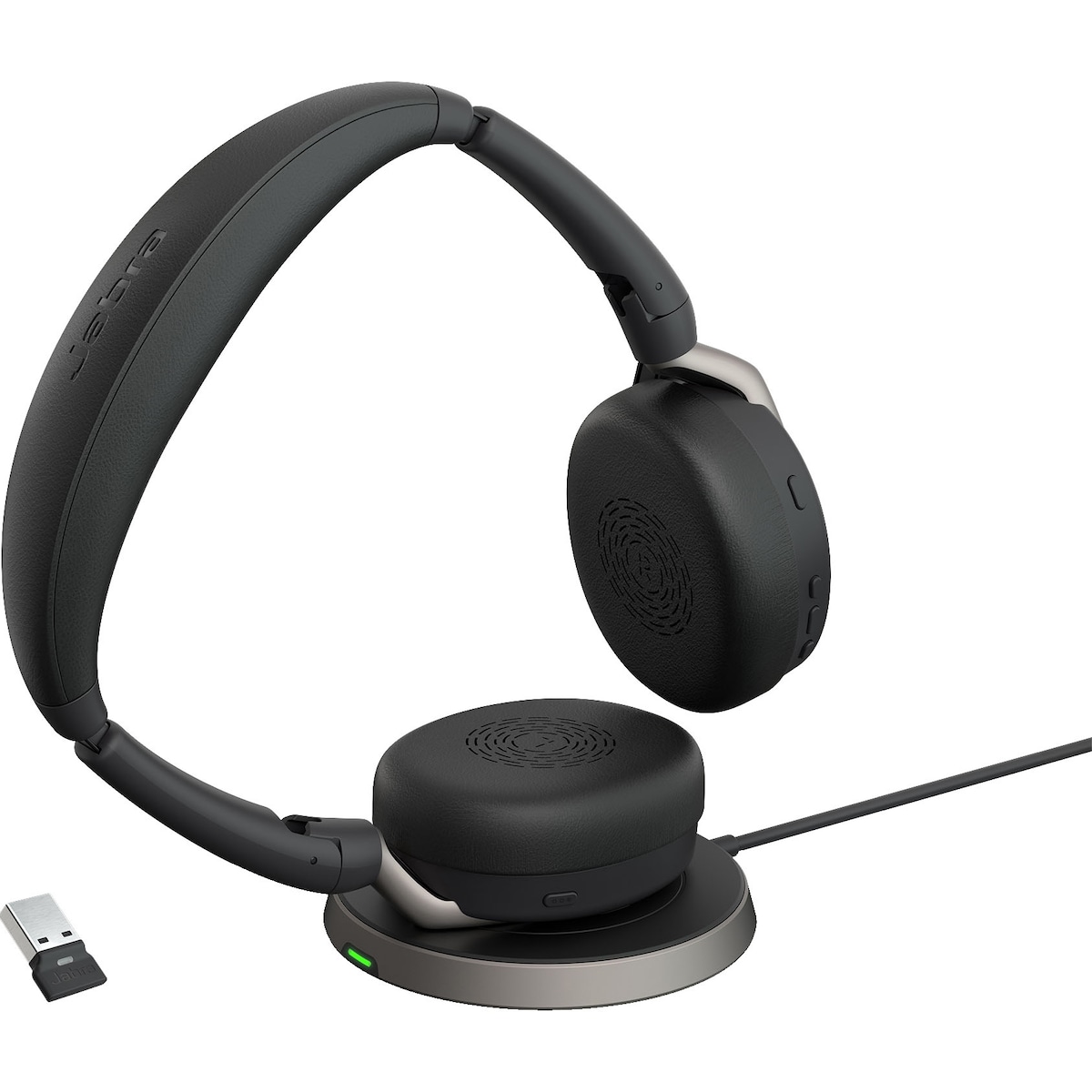 Jabra Evolve2 65 Flex USB-A hodetelefoner (MS Teams-utgave)