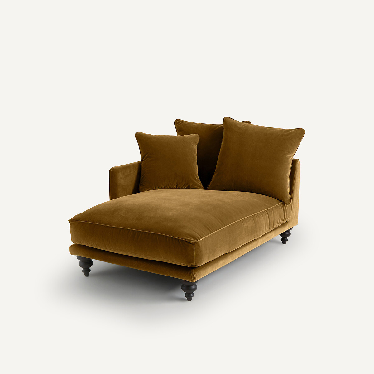 AM.PM<br>Cadeira longa em fluweel, Lazare
