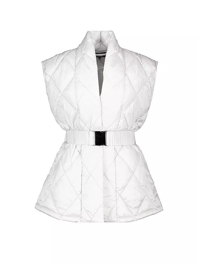 MONARI Steppgilet hellgrau