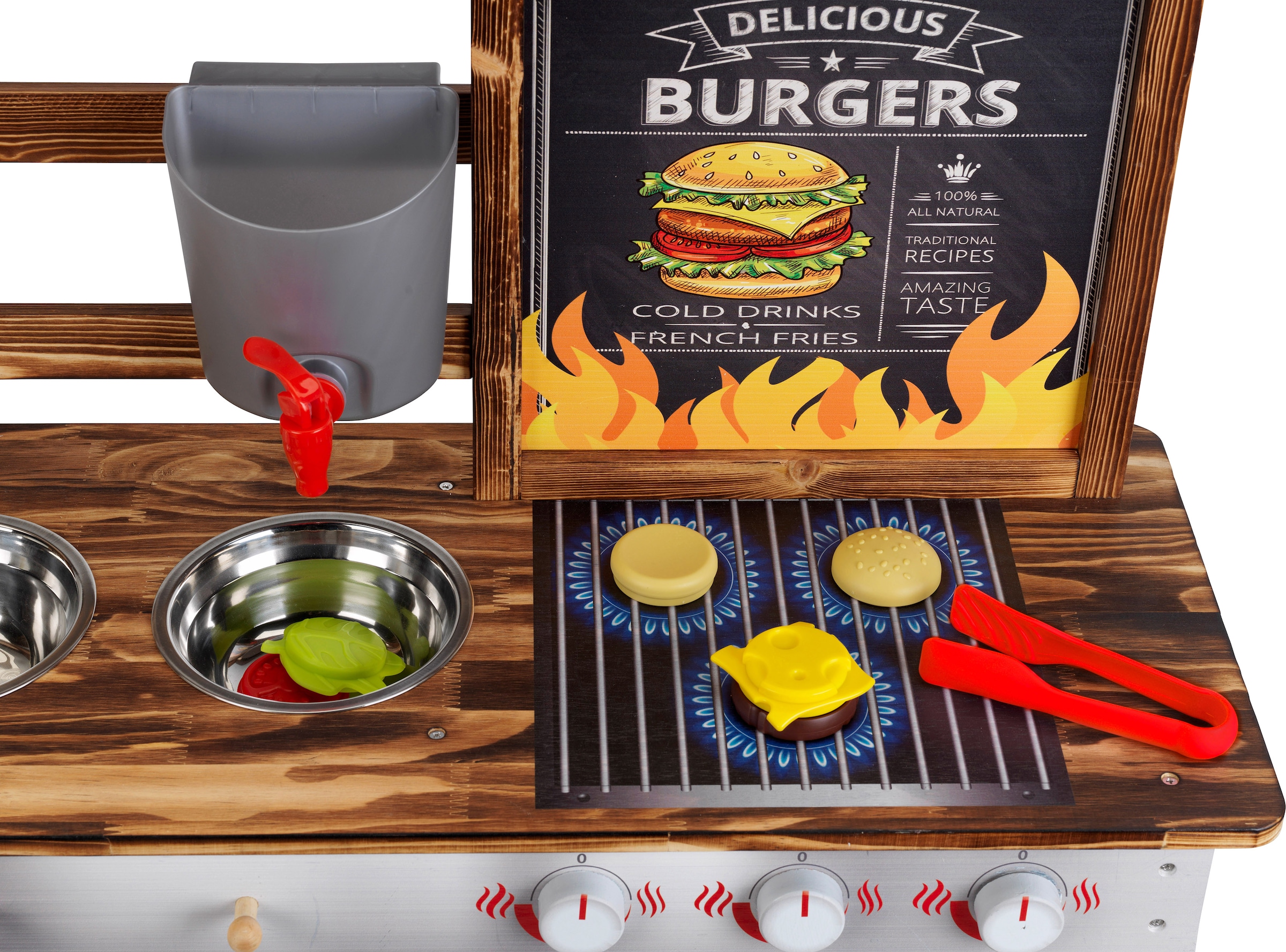 Klein Spielküche »Beach Picnic, BBQ Country Sommer Küche« FSC® - schützt Wald