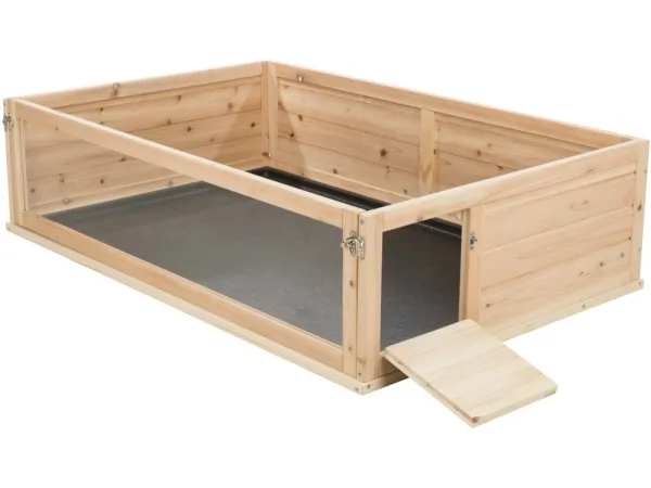 Trixie Indendørs løbegård, marsvin, træ/plastik, 114x30x74 cm