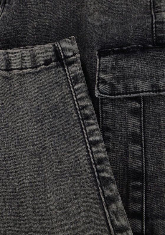 Frankie & Liberty Meisjes broek - Bird Cargo - Dark Grey Denim