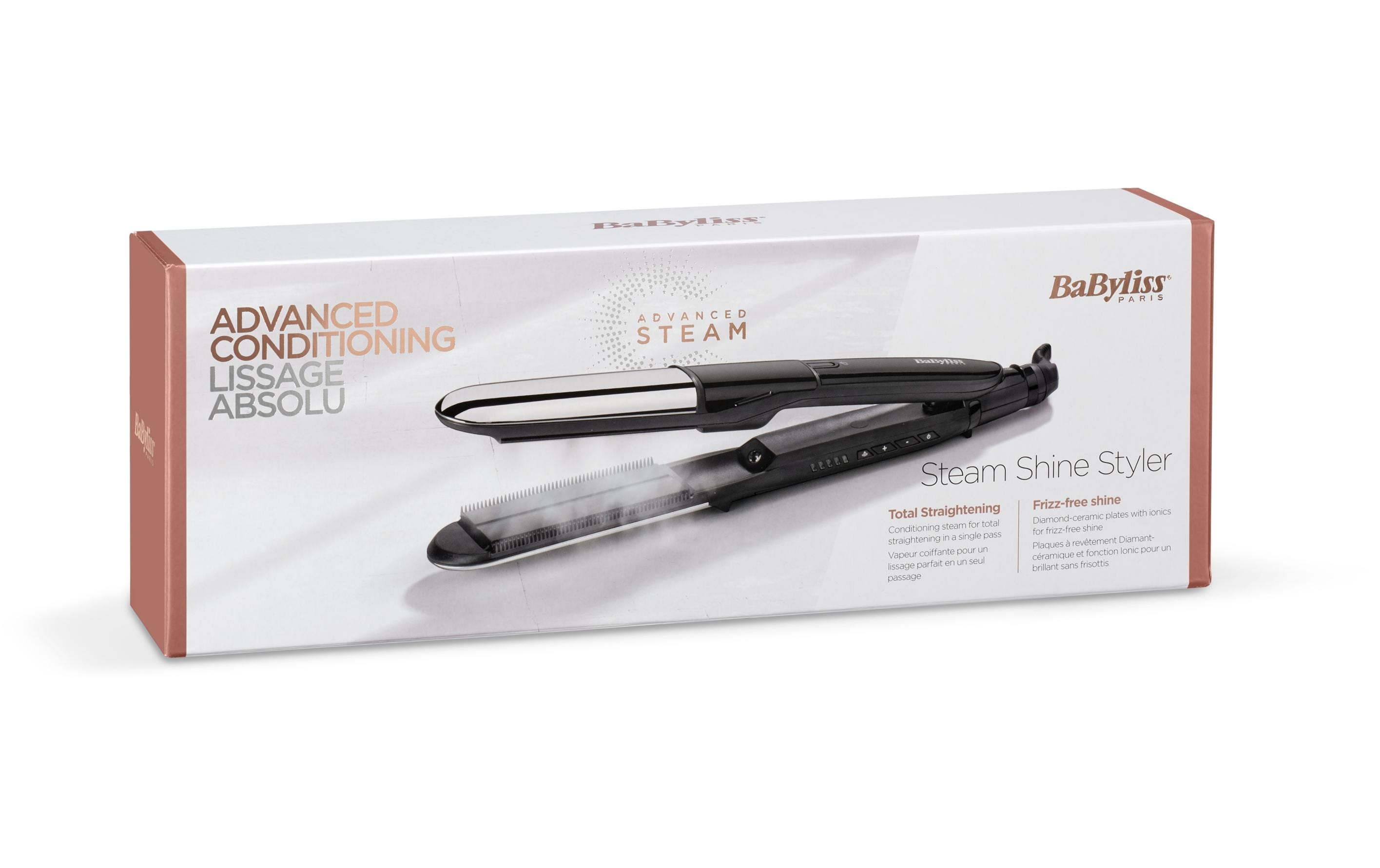 Haarglätter Steam Shine StylerGlätteisen für die Haare