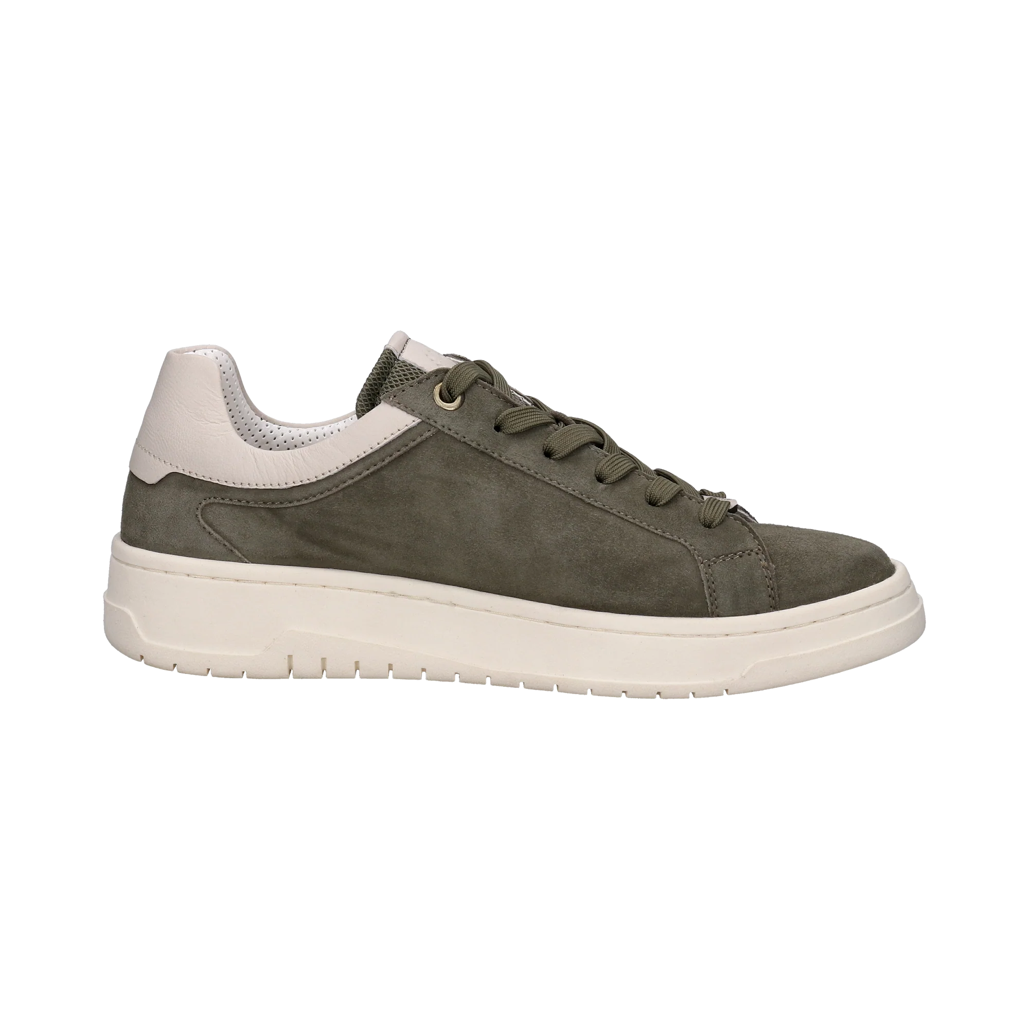 Leder Sneaker grün