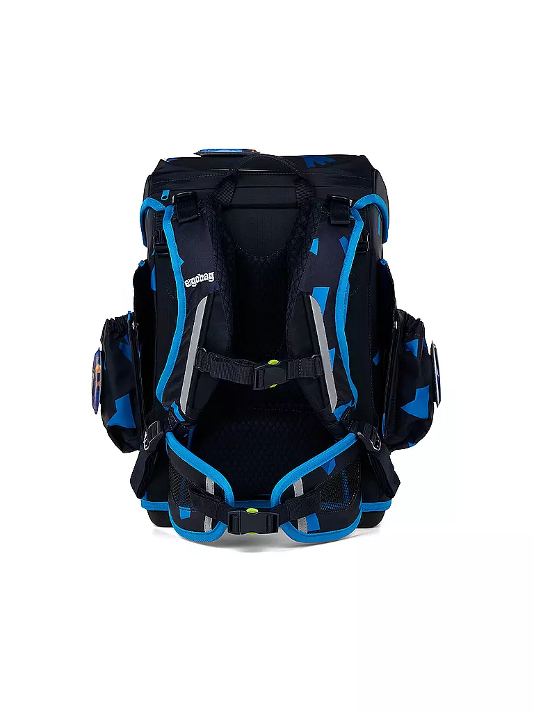 ERGOBAG Schultasche Set 5tlg CUBO LIGHT VerfolgBäerjagd schwarz
