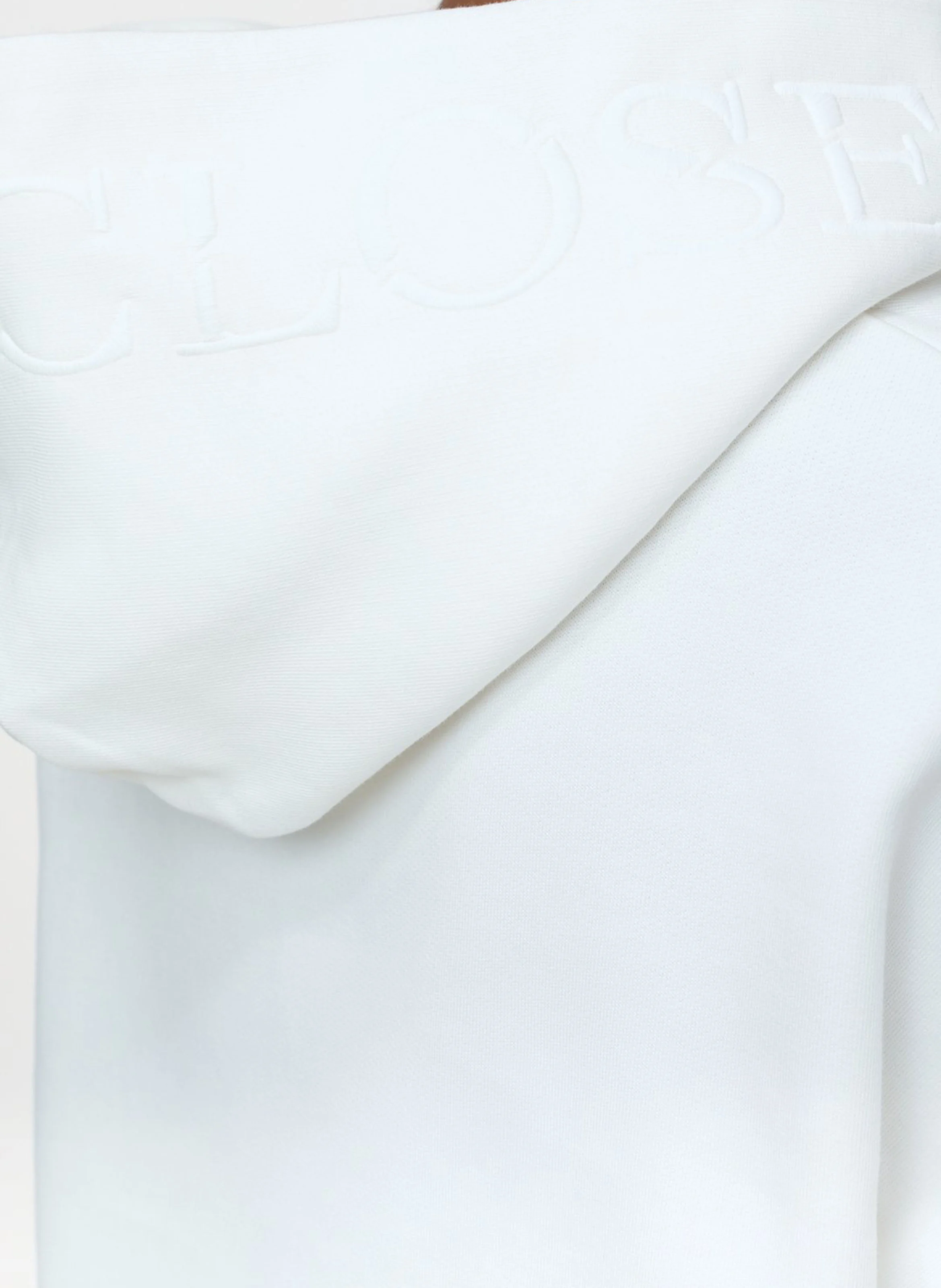 Sweat à capuche en coton | Beige