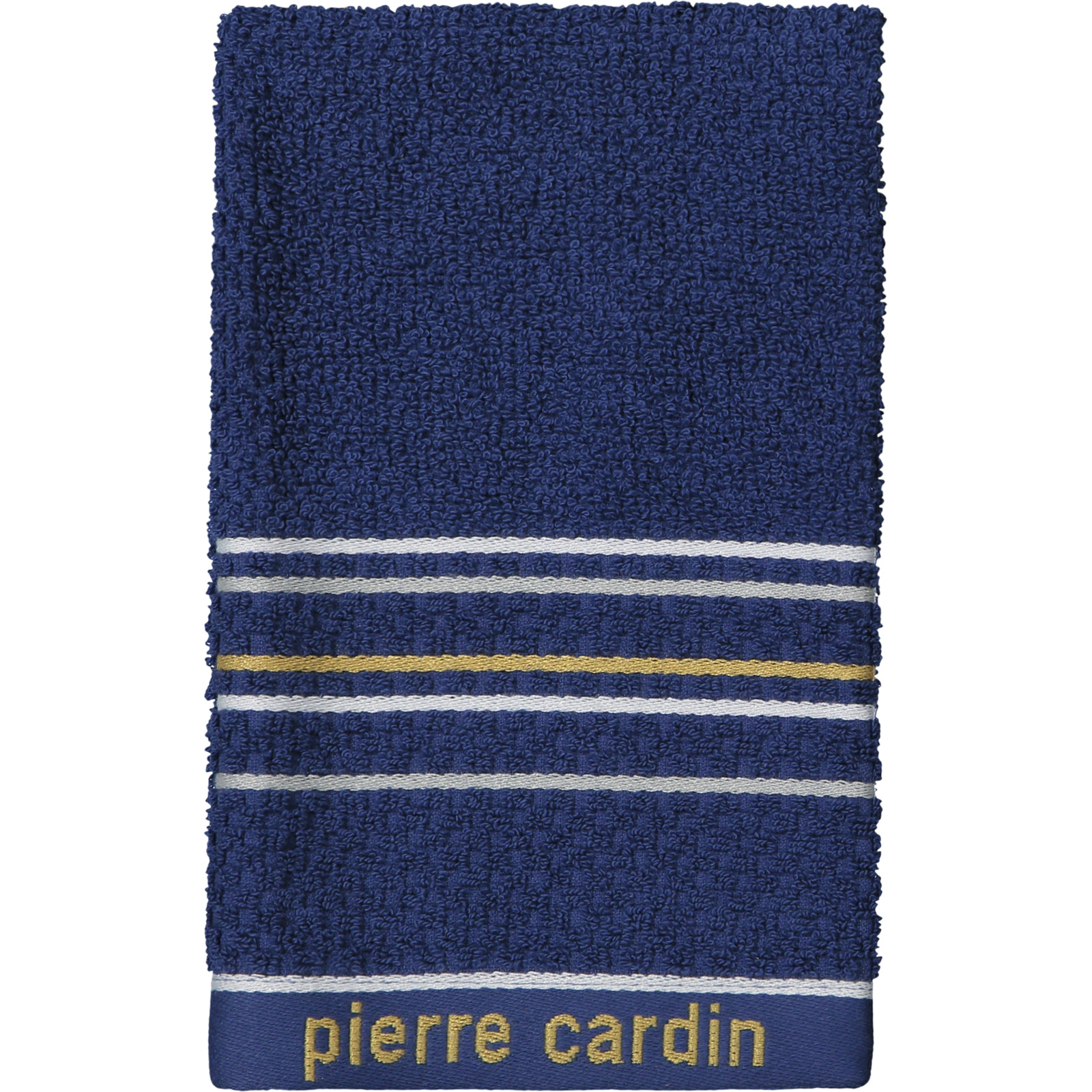 Pierre Cardin Frotteewäsche blau 30x50 Frottée Gästetuch
