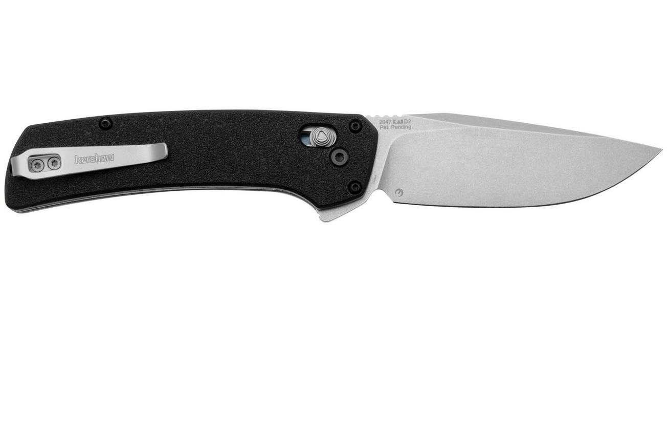 Kershaw Layup 2047 Black GRN, Stonewashed D2 zakmes