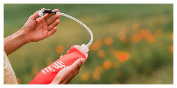 Flasque Compressport Ergoflask Rouge   Tuyau - 500ml