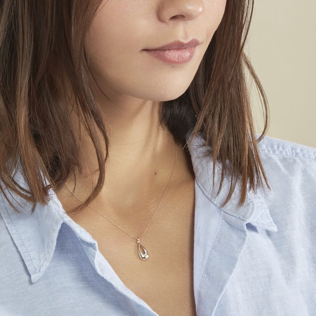 Collier Belinda Or Jaune Diamant