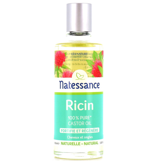 Huile de ricin fortifiante Natessance - Cheveux et ongles