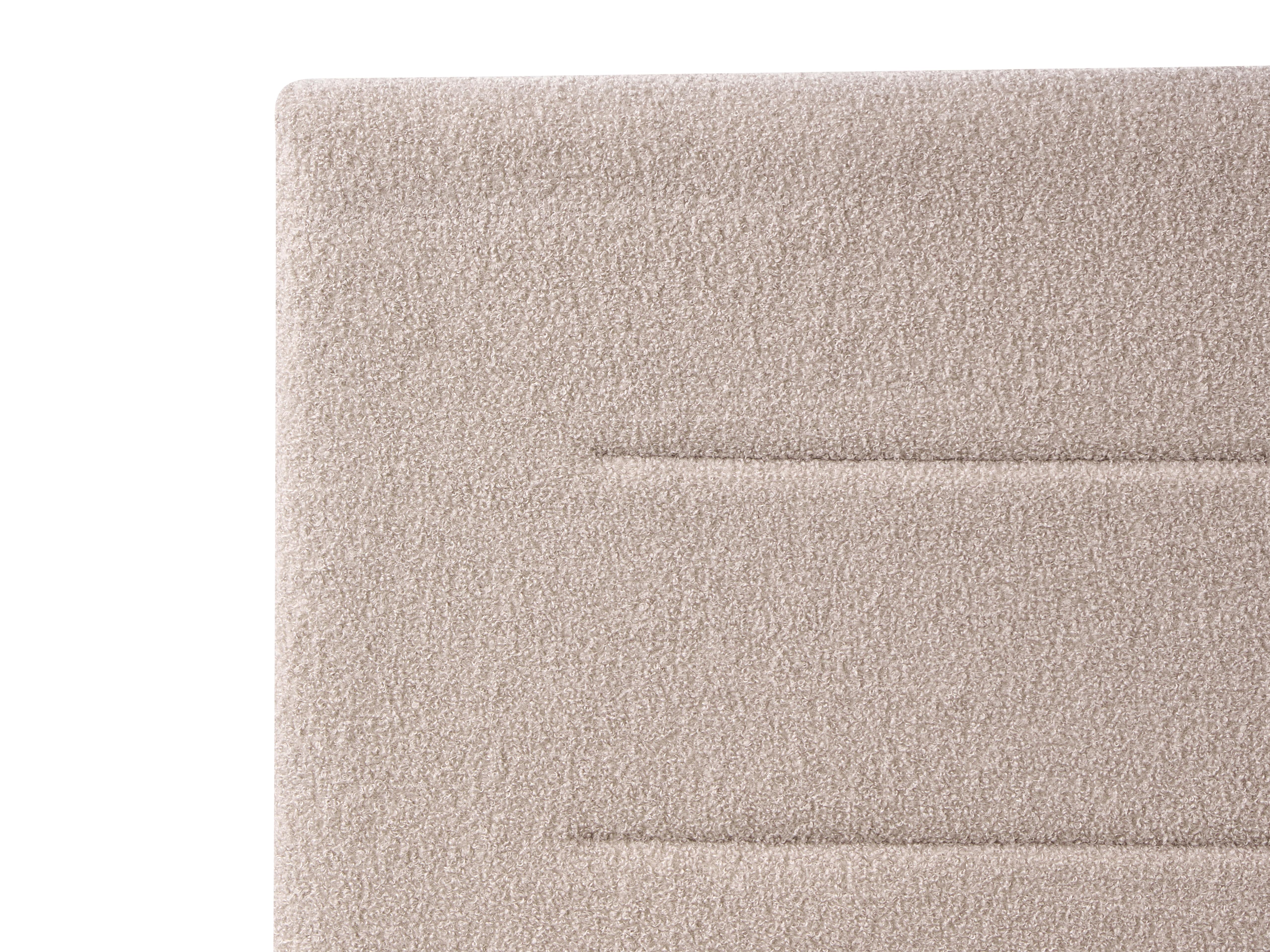 Bed met opbergruimte Bouclé MASSOGNES 160 x 200 cm Beige