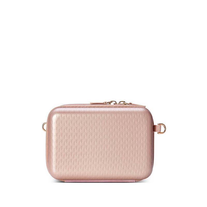 Mini sac rigide Turenne 18 cm Pivoine rose