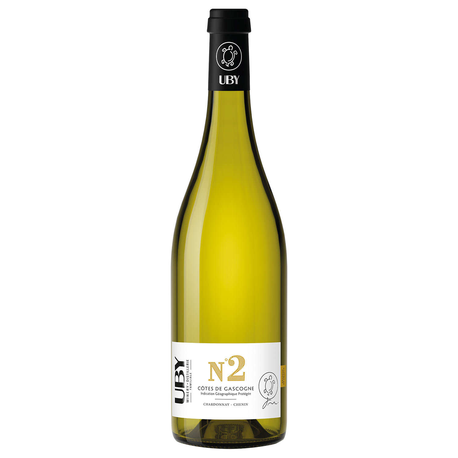UBY N°2 Chardonnay Chenin - vin blanc IGP Côtes de Gascogne