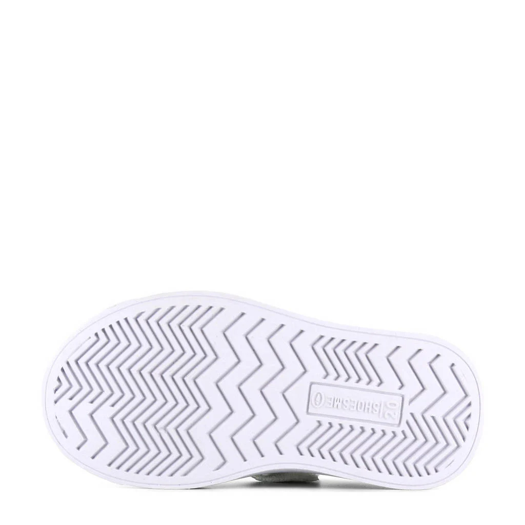 Shoesme leren sneakers wit/groen