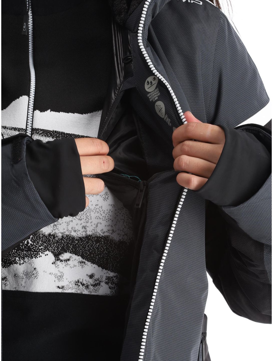 31W0056 ski-jas dames