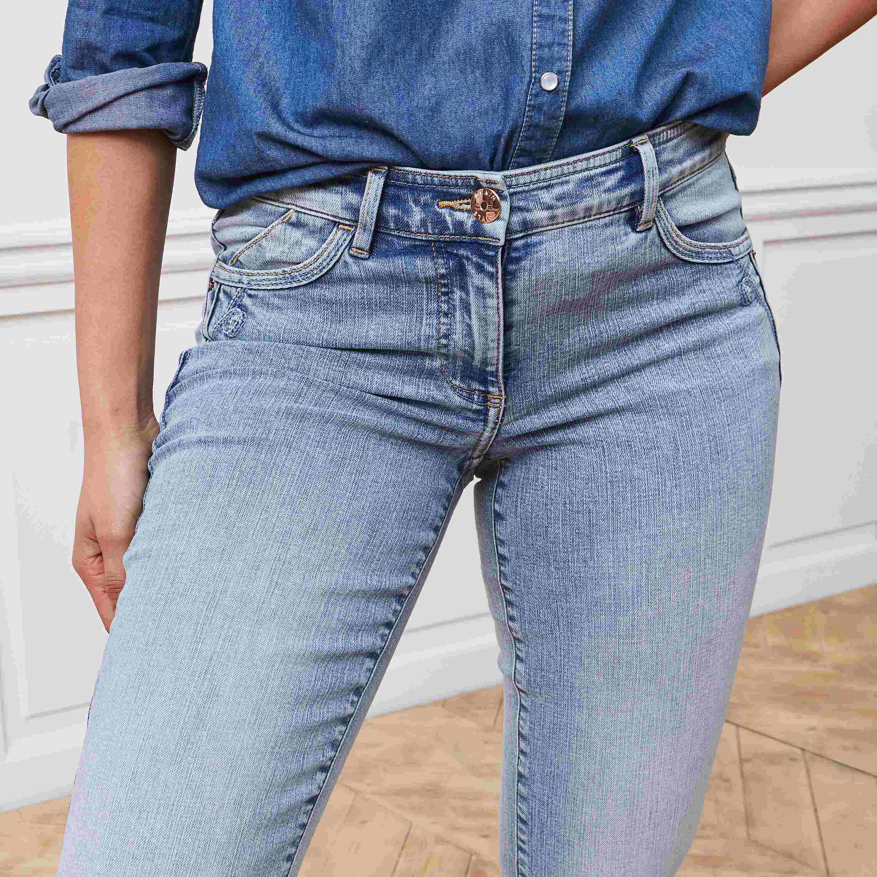 Jean bootcut BALI femme - LIGHT STONE