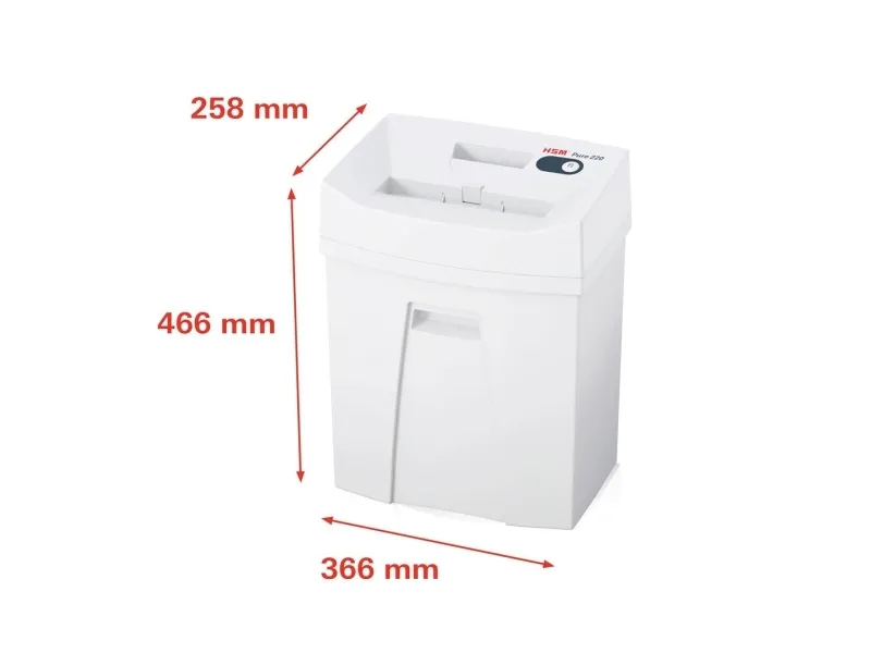 HSM Pure 220 - Finskæremaskine - kryds snit - 4 x 25 mm - S3, P-4, F-1, T-4, E-3